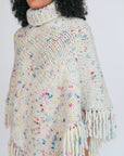 Hermosa Hand Painted Merino Poncho