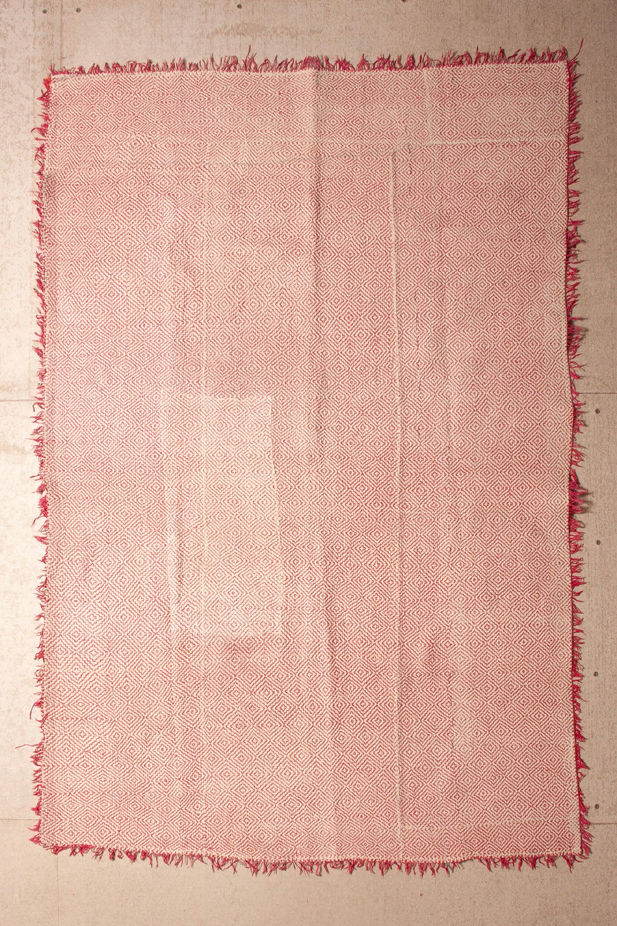Vintage Dowry Kantha Blanket,
