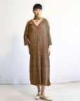 Maku Noor Dress - Brown/Beige