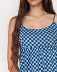 Gaia Ananta Slip Dress - Natural Indigo