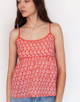 Gaia Greece Camisole - Poppy