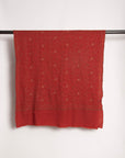Tea Hand Embroidered Shawl