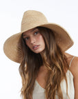 Wyeth Lina Raffia Sun Hat - Natural