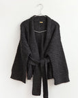 Kimono Pujpu Jacket - Charcoal