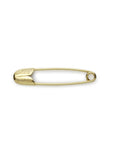 Gold Safety Pin by Blanca Monros Gomez