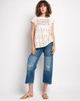 Carmen Handwoven Top