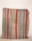 Vintage Dowry Kantha Blanket, 