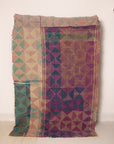 Vintage Dowry Kantha Blanket, 