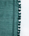 Dupatta Plain Shawl, Emerald