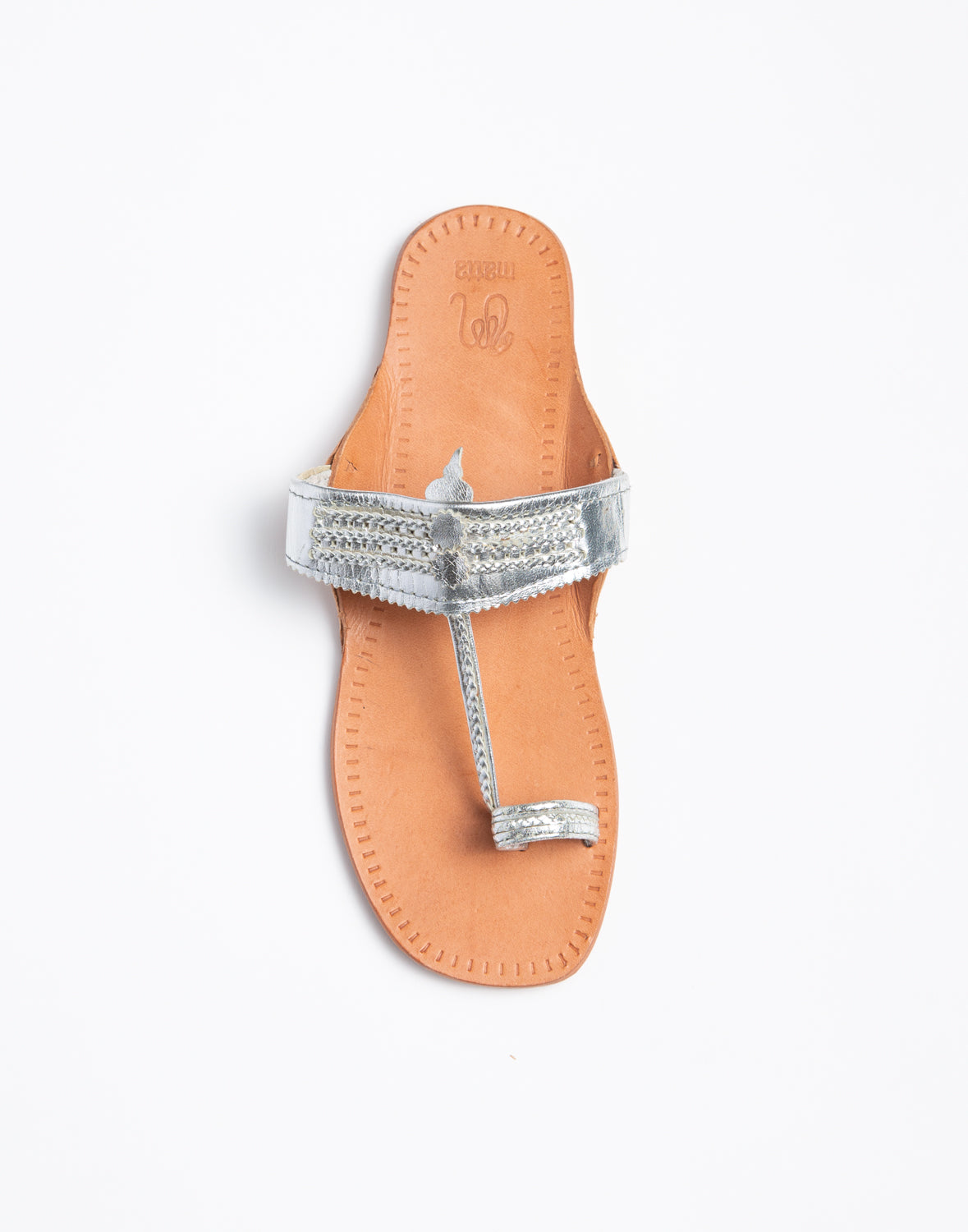 Koli Flat Sandal, Silver