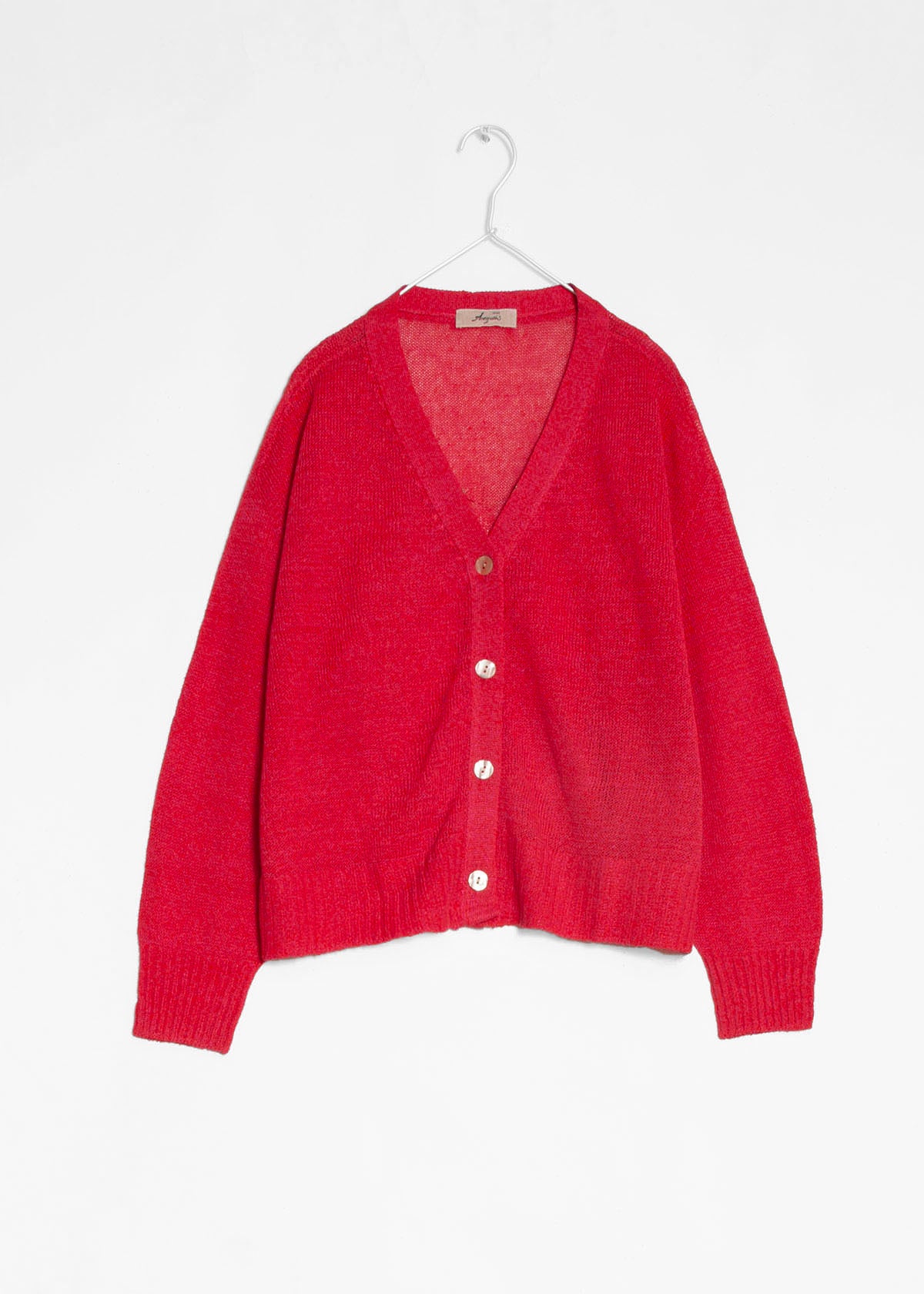 Ichi Antiquitiés Japan Whole Garment Cardigan - Red