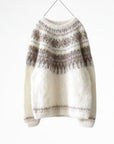 Ichi Antiquités Hand Knit Pullover - White
