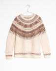 Ichi Antiquités Hand Knit Pullover - White