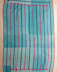 Vintage Dowry Kantha Blanket, 