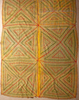 Vintage Dowry Kantha Blanket, 