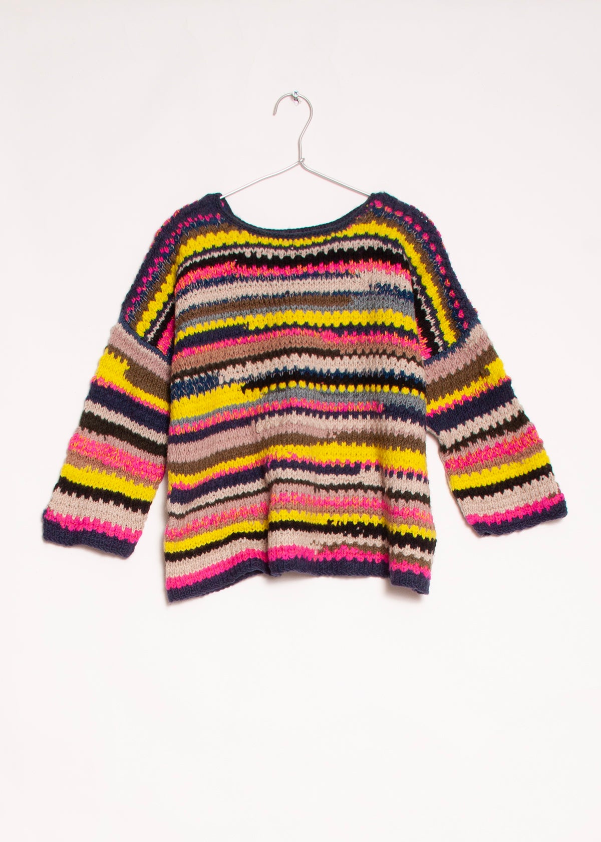 Runaway Bicycle Crochet Sweater