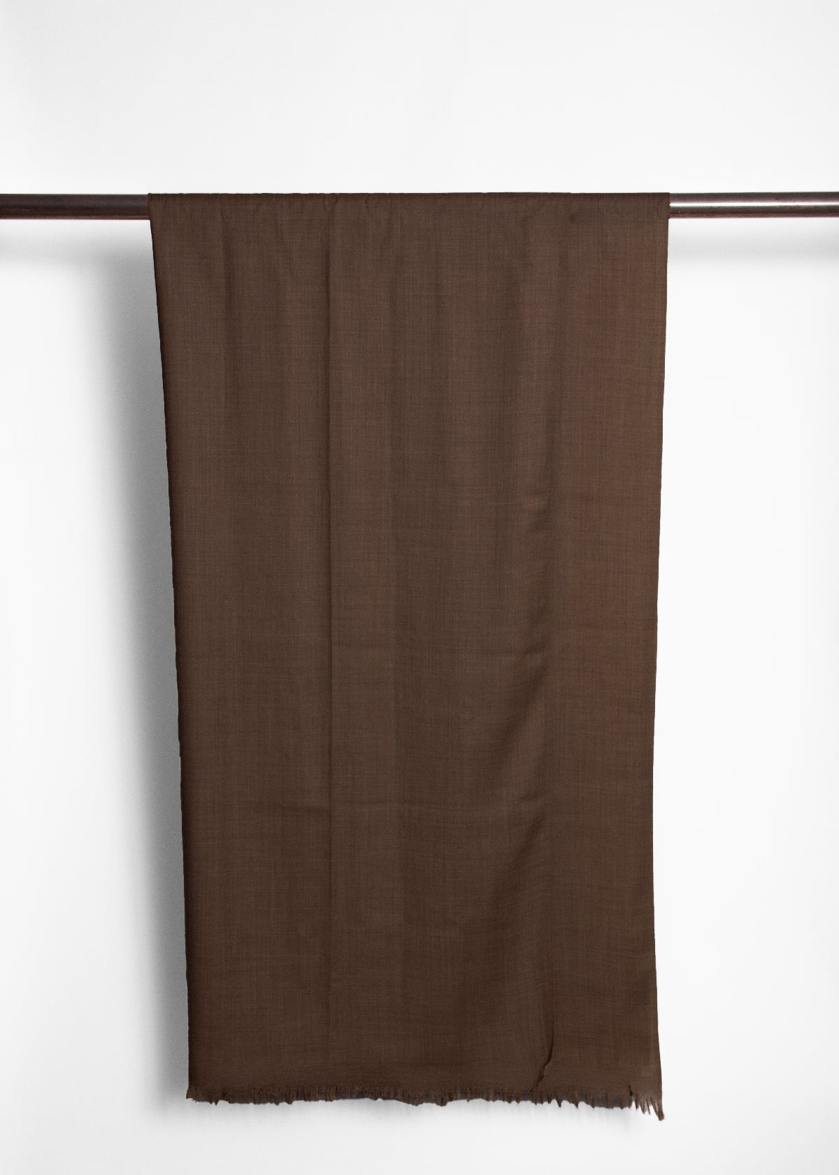 Super Fine Merino Giant Shawl - Brown