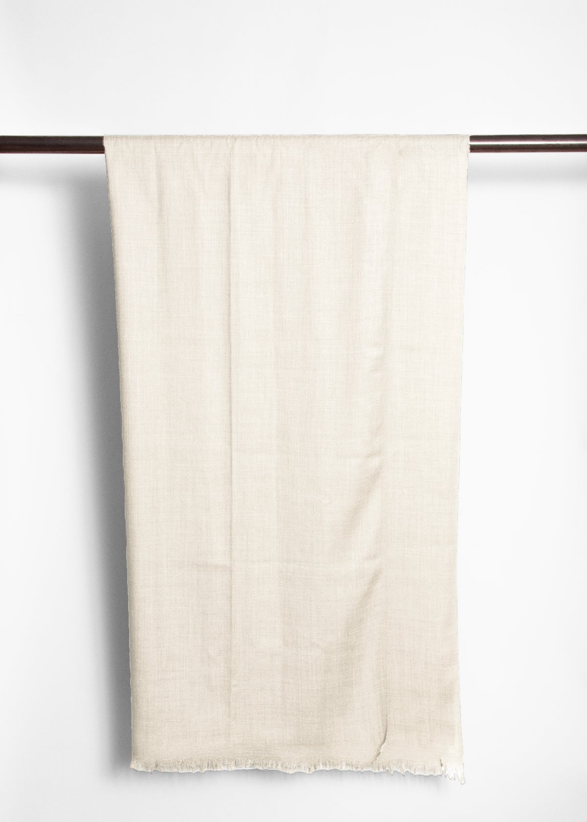 Super Fine Merino Giant Shawl - Ivory