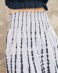 Araminta Tie Dye Stripes Skirt