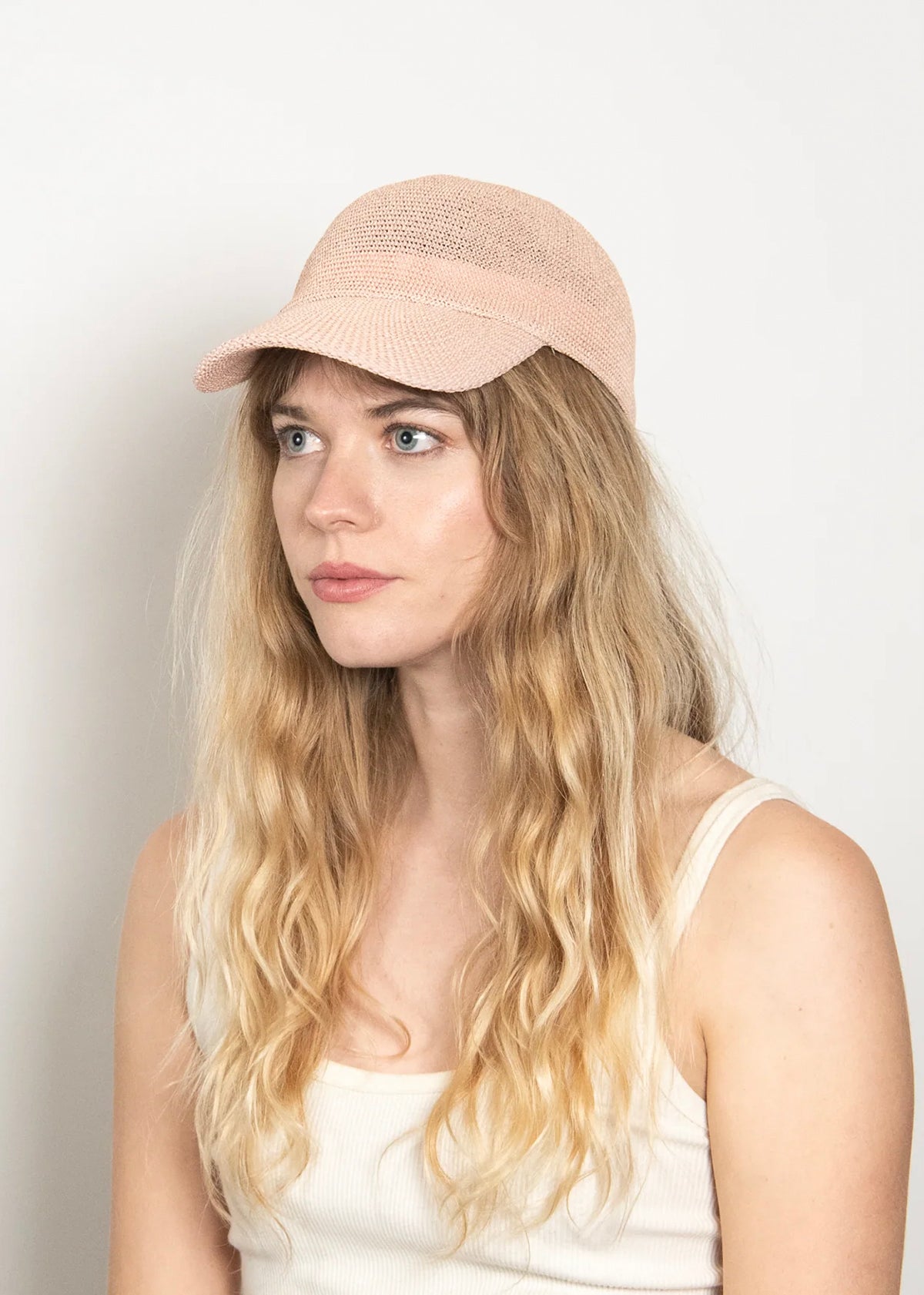 Wyeth Paula Mesh Cap - Blush Rose