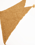 Freya Alpaca Triangle Scarf- Mustard