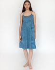 Gaia Ananta Slip Dress - Natural Indigo