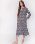 Celaya Greece Kurta - Nero