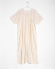 Sirena Dress Short Sleeves - Natural on Natural