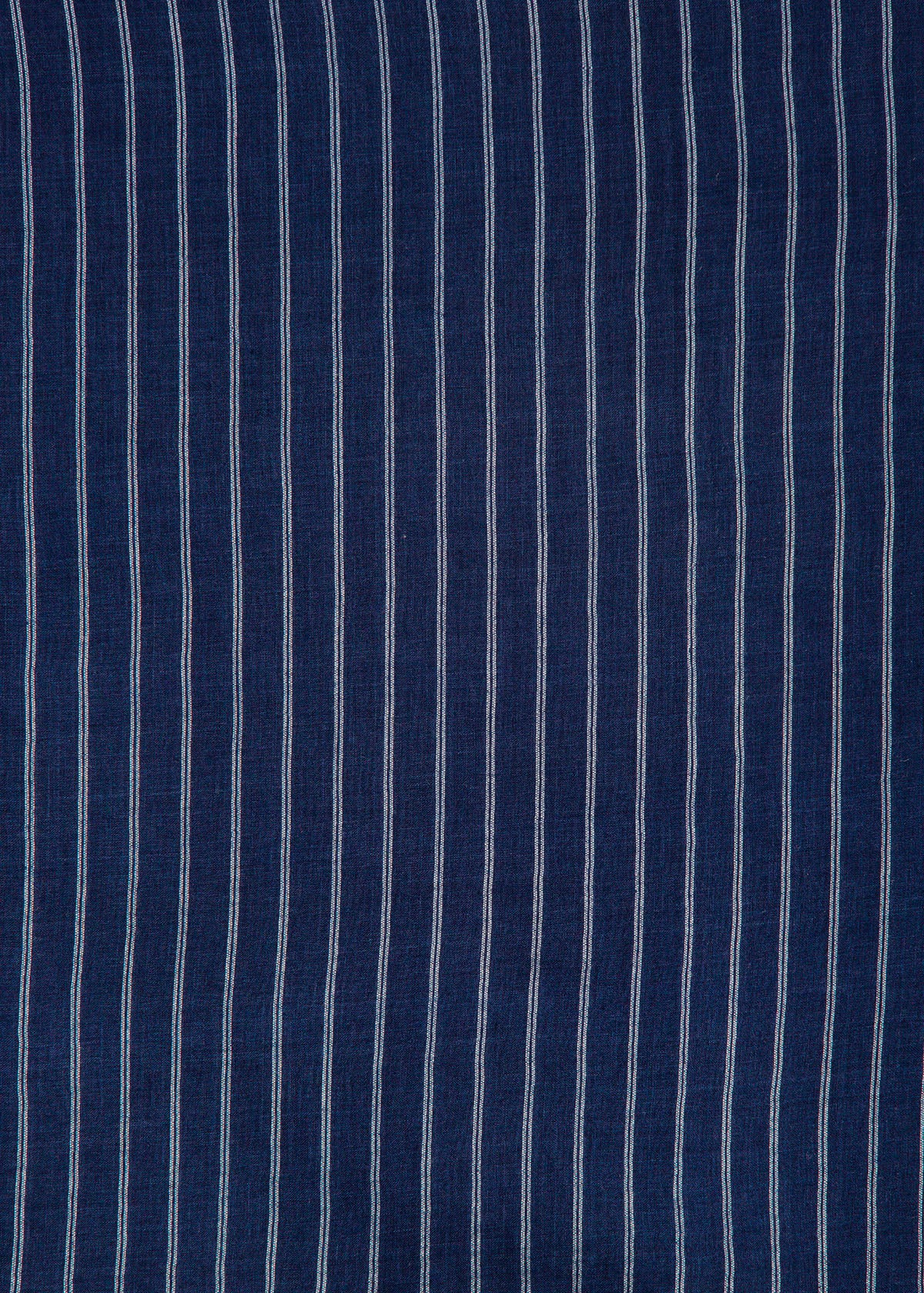 Aditi Double Stripe Dress  - Natural Indigo