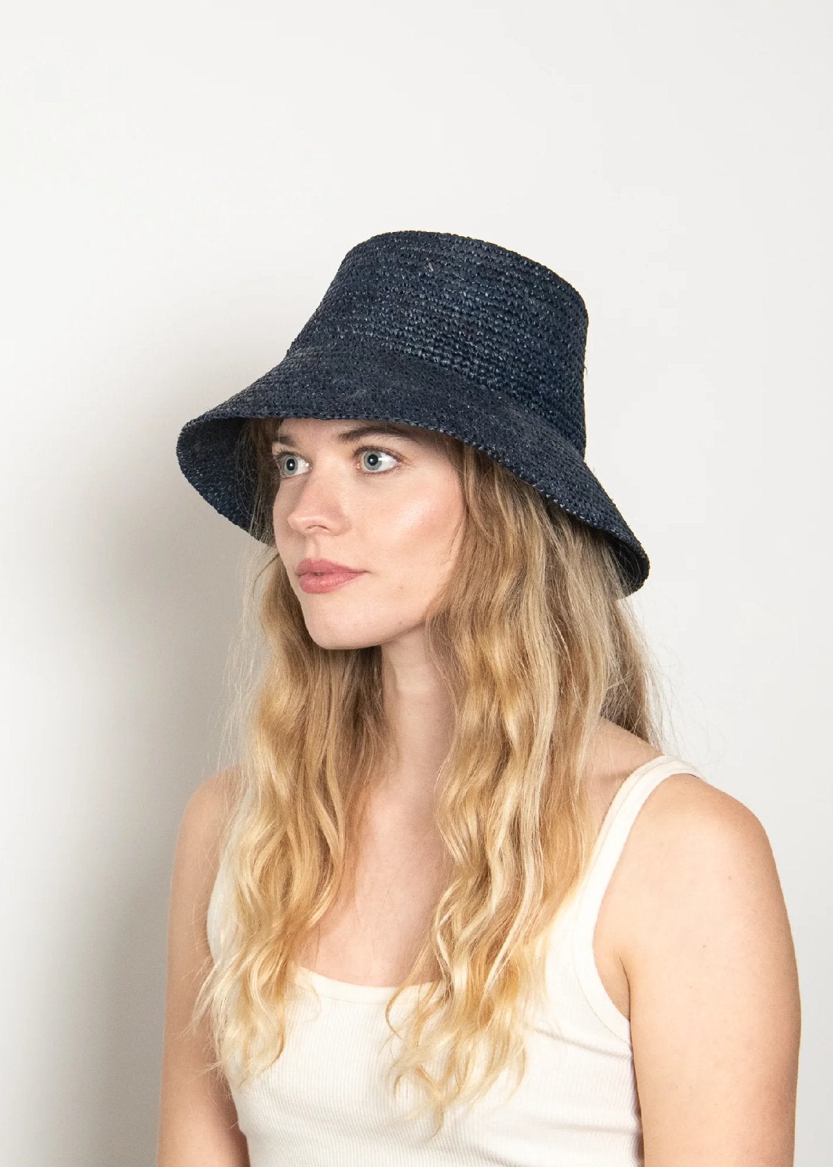 Wyeth Tali Bucket Hat - Midnight Blue