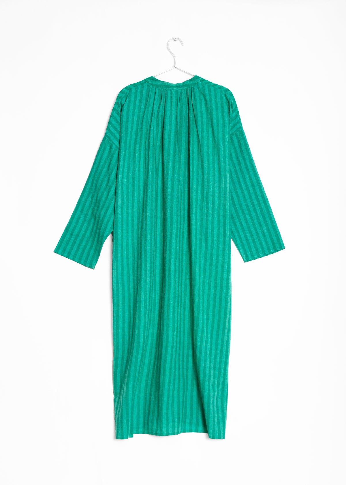 Pocket Caftan - Emerald Stripe by Two