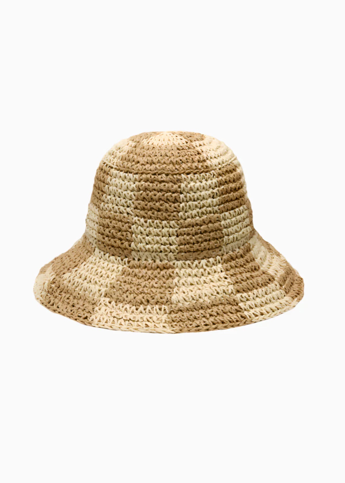 Wyeth Sadie Paper Straw Bucket - Natural Tan