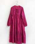 Yamini Booj Dress Overdye, Fuchsia