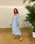 Nina Leuca Zefiro Long Dress - Blue