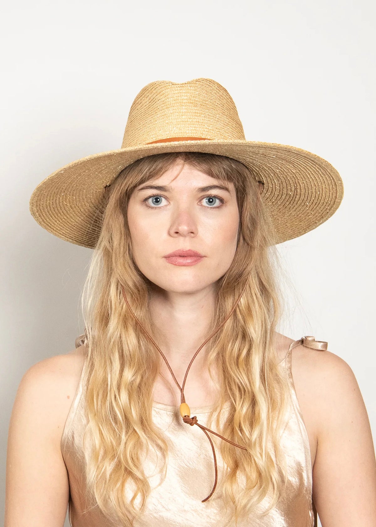 Wyeth Harley Wheat Straw Sun Hat - Natural