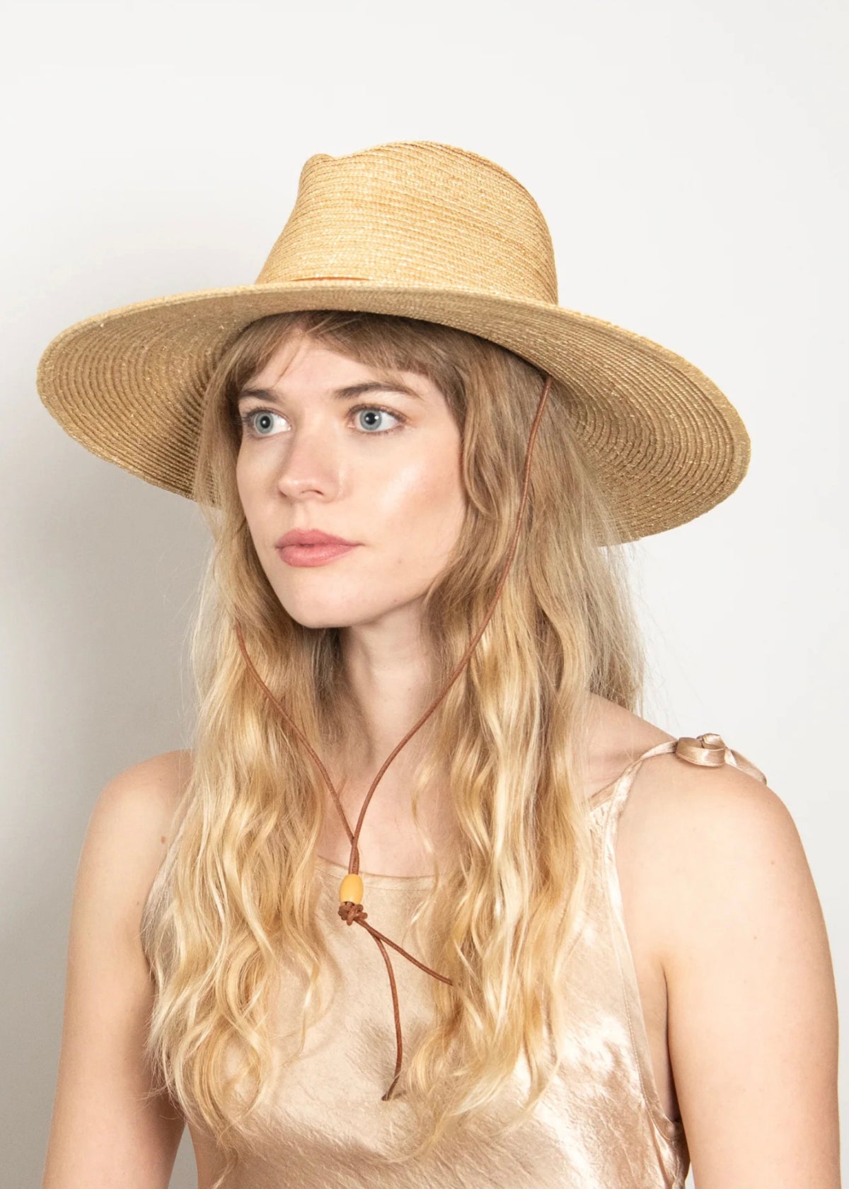 Wyeth Harley Wheat Straw Sun Hat - Natural