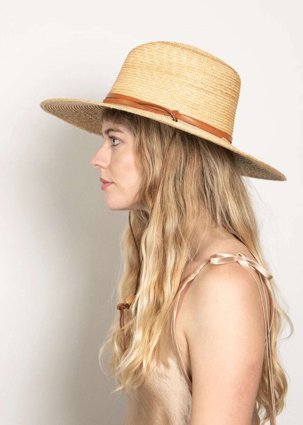 Wyeth Harley Wheat Straw Sun Hat - Natural