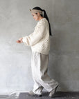 Pure Hand Knit Pullover by Ichi Antiquités