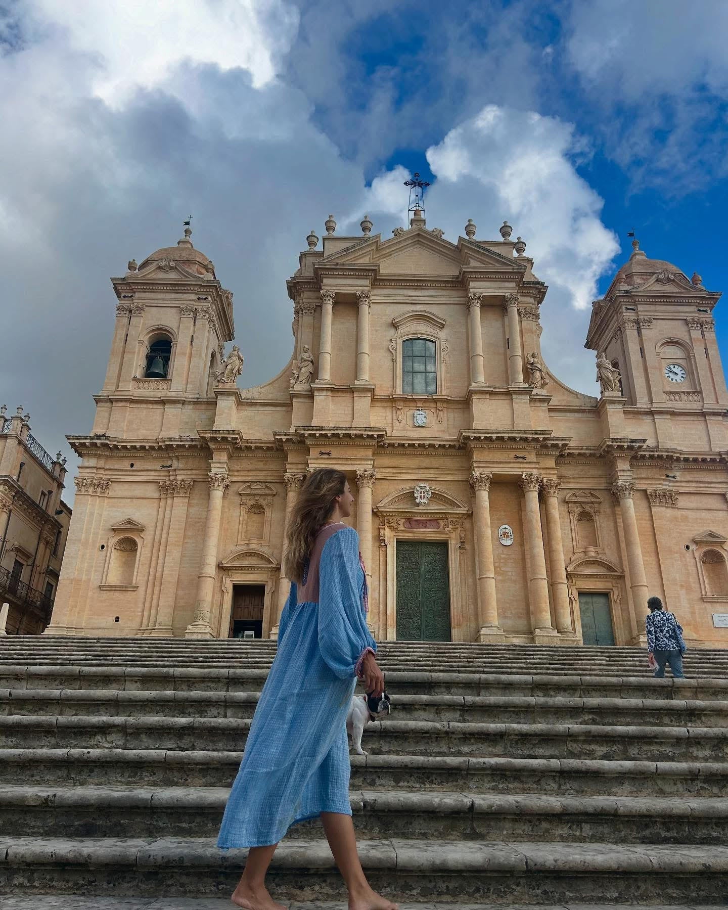 Nina Leuca Zefiro Long Dress - Blue