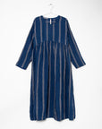 Linen Dobby Stripe Dress by Ichi Antiquités