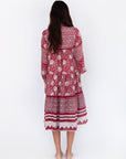 Yamini Booj Dress, Garnet