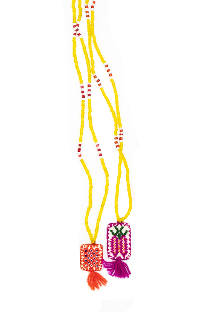 Mexican Tapestry Necklace