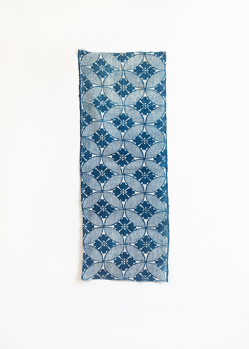 Vintage Katazome Antique Japanese Textile 