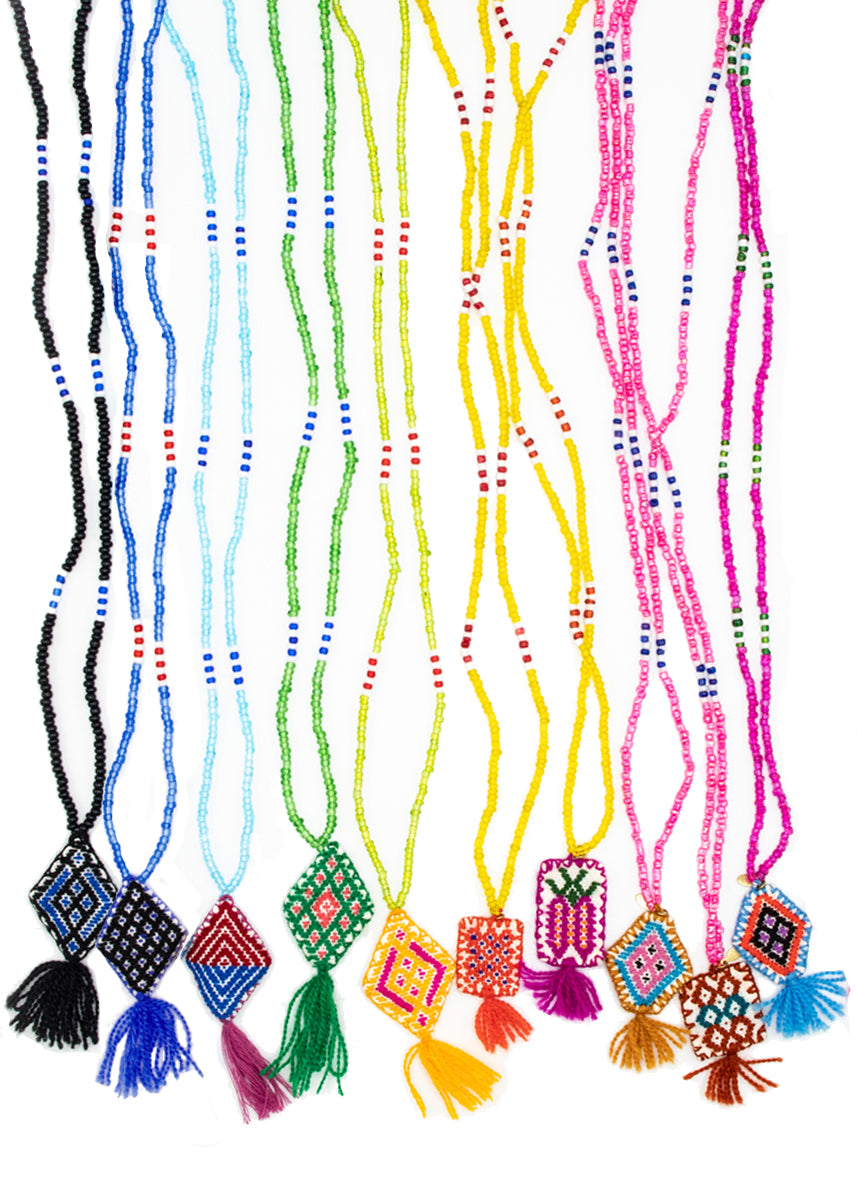 Mexican Tapestry Necklace