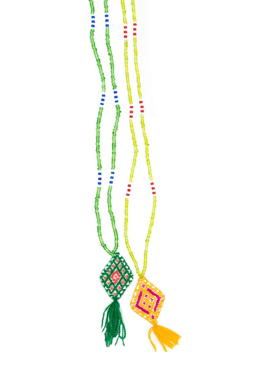Mexican Tapestry Necklace